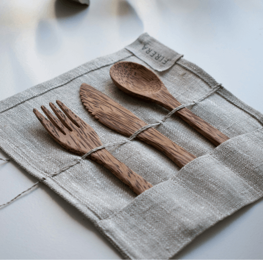 Kit couvert en bois